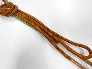 未使用品　正絹　手組帯締め